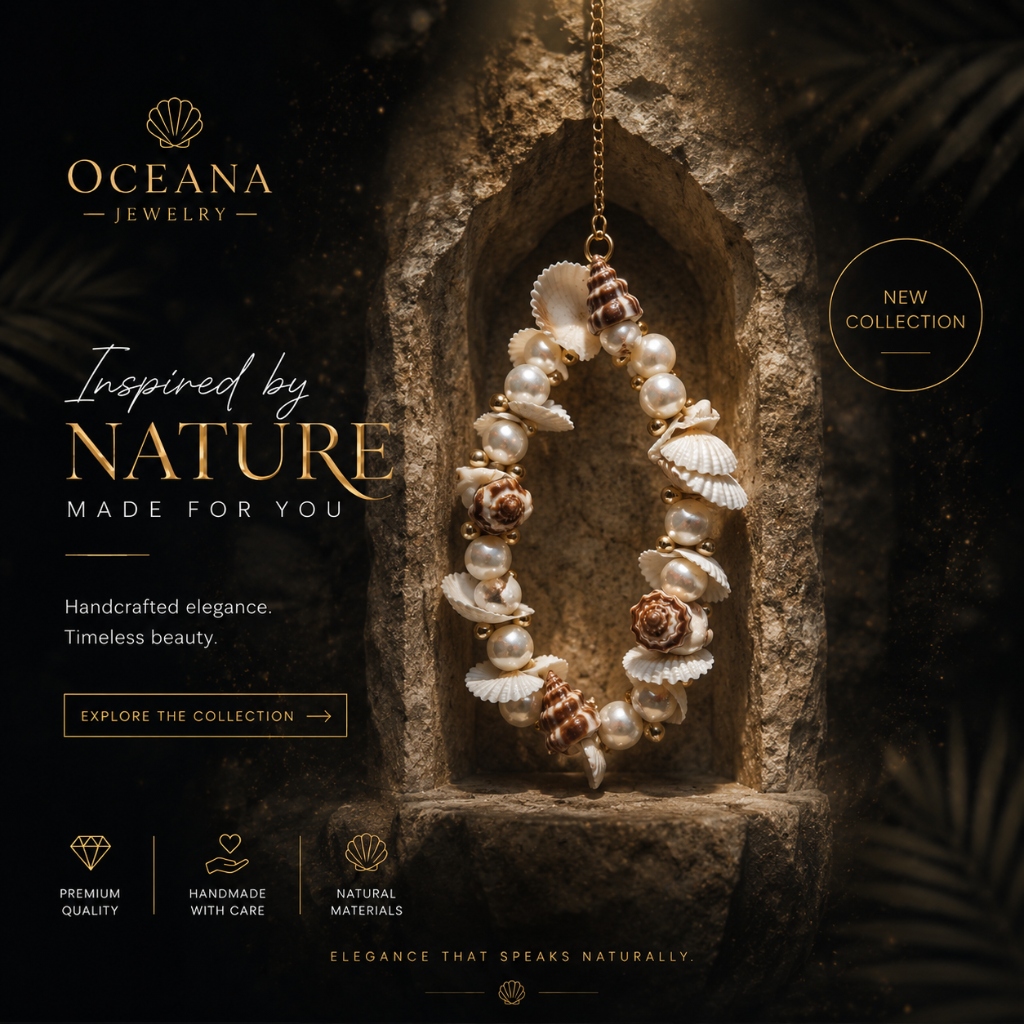 Oceana Jewelry Brand Poster
